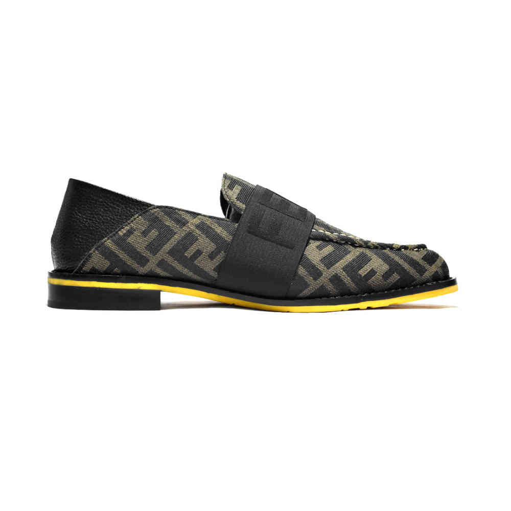 Fendi Brown Premium Quality Loafers-2