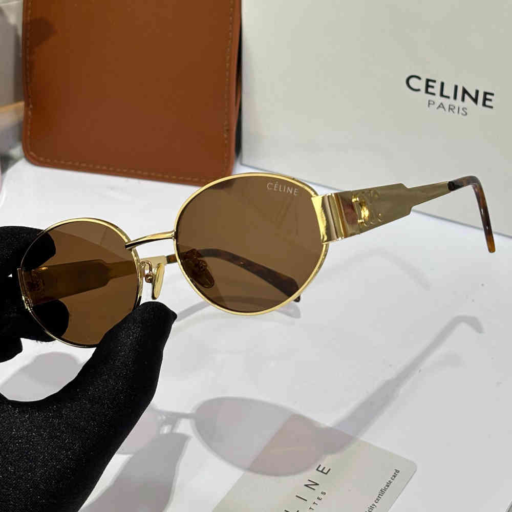 Celine Brown Premium Women's Sunglasses-thumb-1