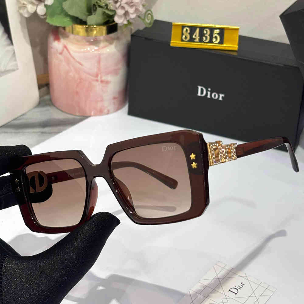 Dior Brown Premium Women's Sunglasses-1