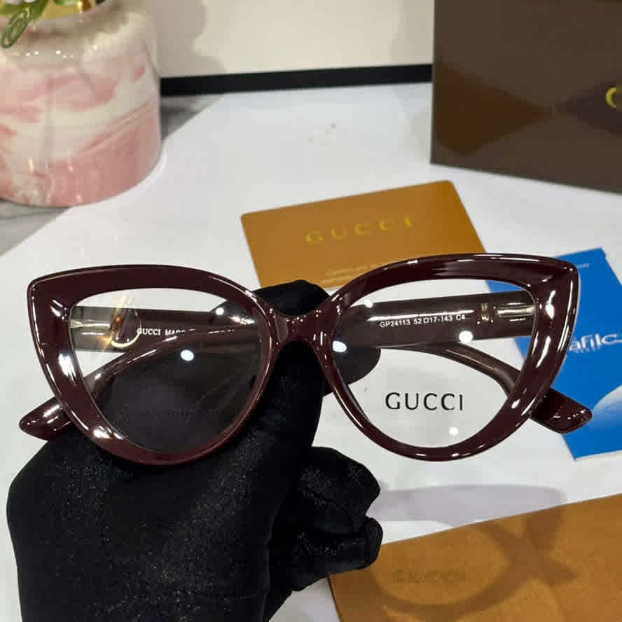 Gucci Wine Premium Women's Sunglasses-3
