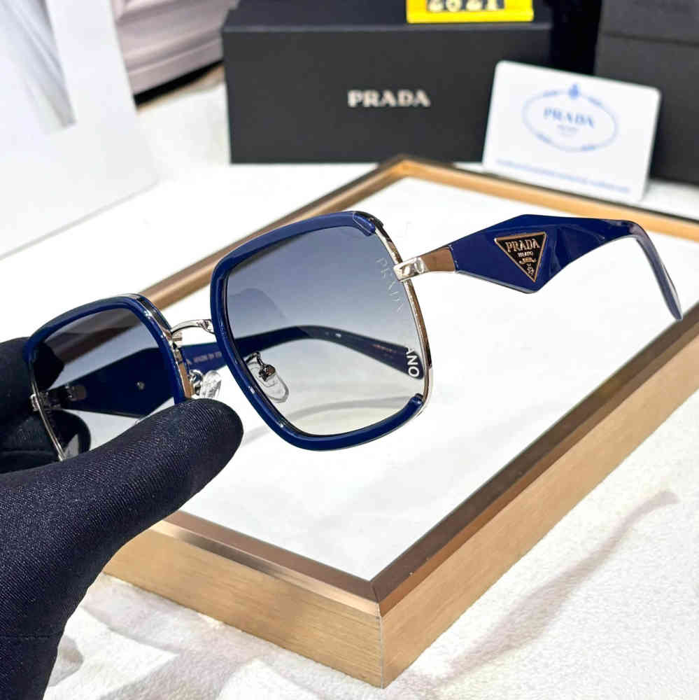 Prada Blue Luxury Sunglasses-1
