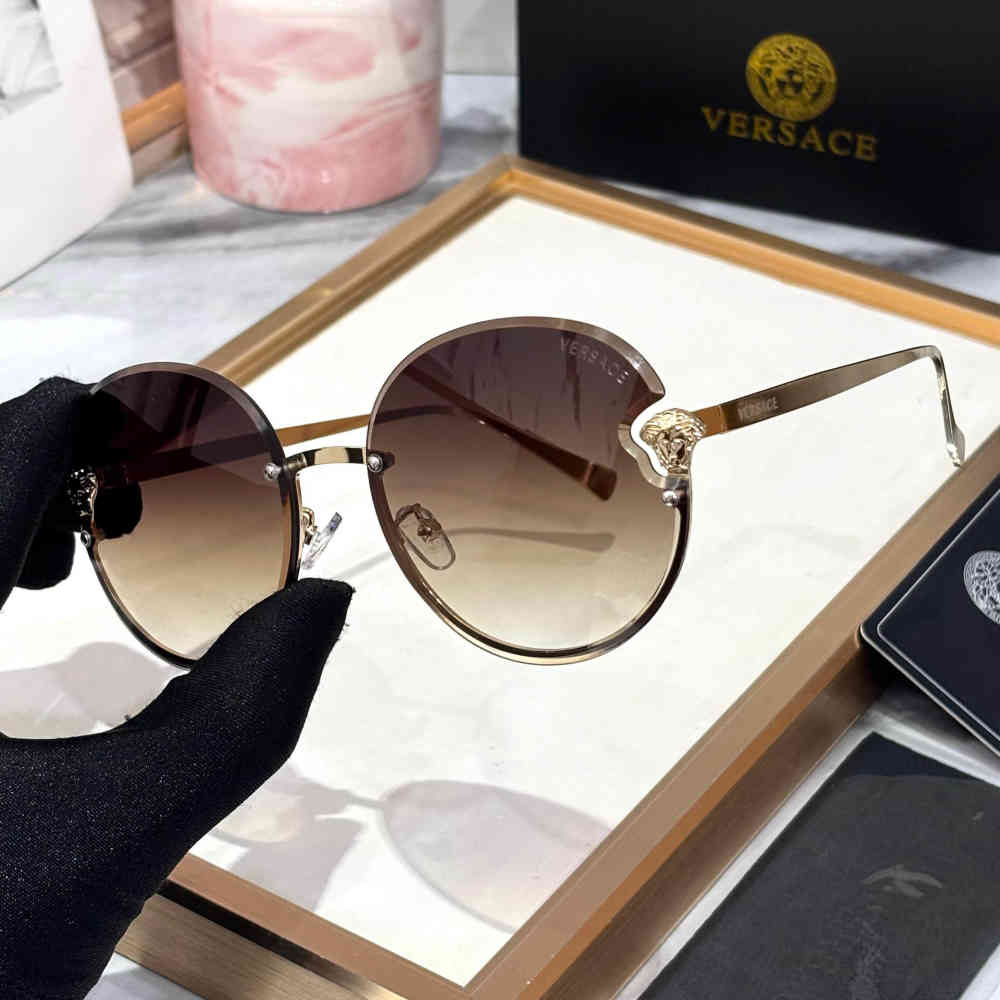 Versace Brown Premium Women's Sunglasses-1