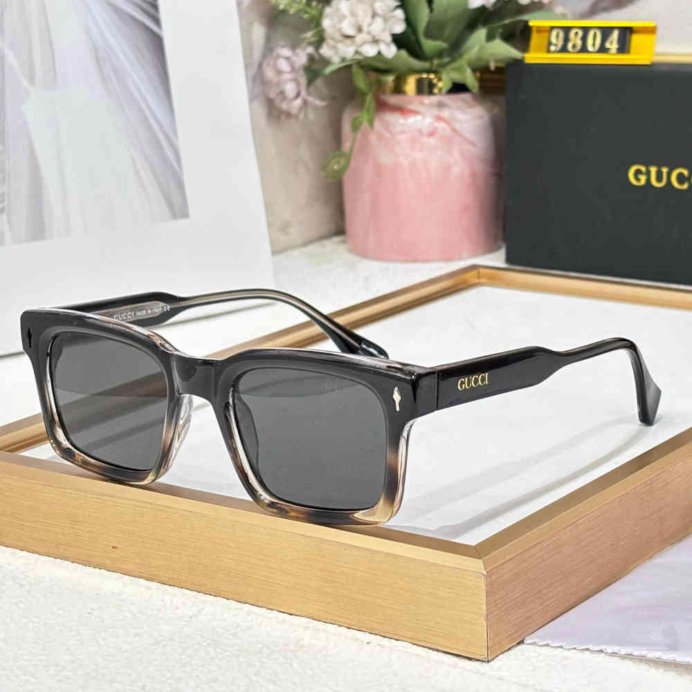 Brown Gucci Blue Luxury Sunglasses