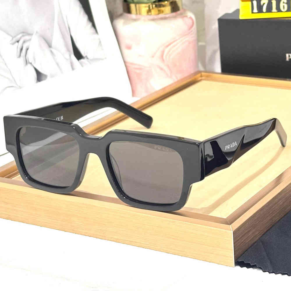 Black Prada Golden Luxury Sunglasses