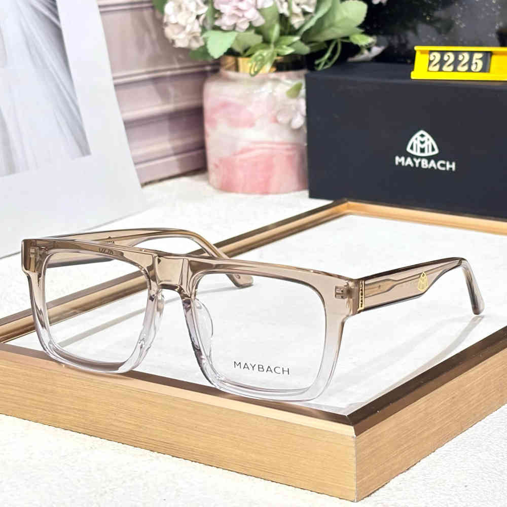 Transparent Maybach Black Luxury Sunglasses