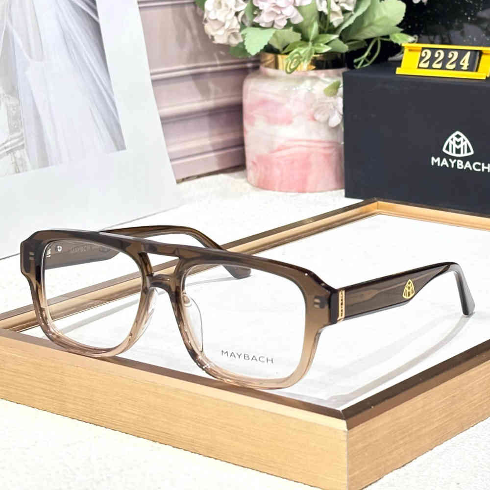 Brown Maybach Black Luxury Sunglasses