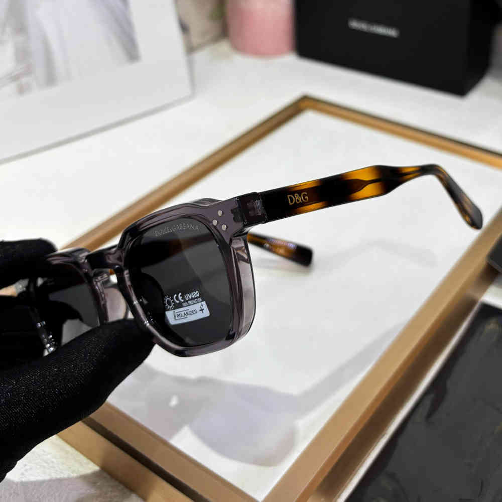 Dolce & Gabbana Grey Luxury Sunglasses-1