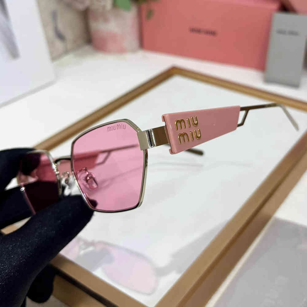 Miu Miu Pink Premium Women's Sunglasses-1