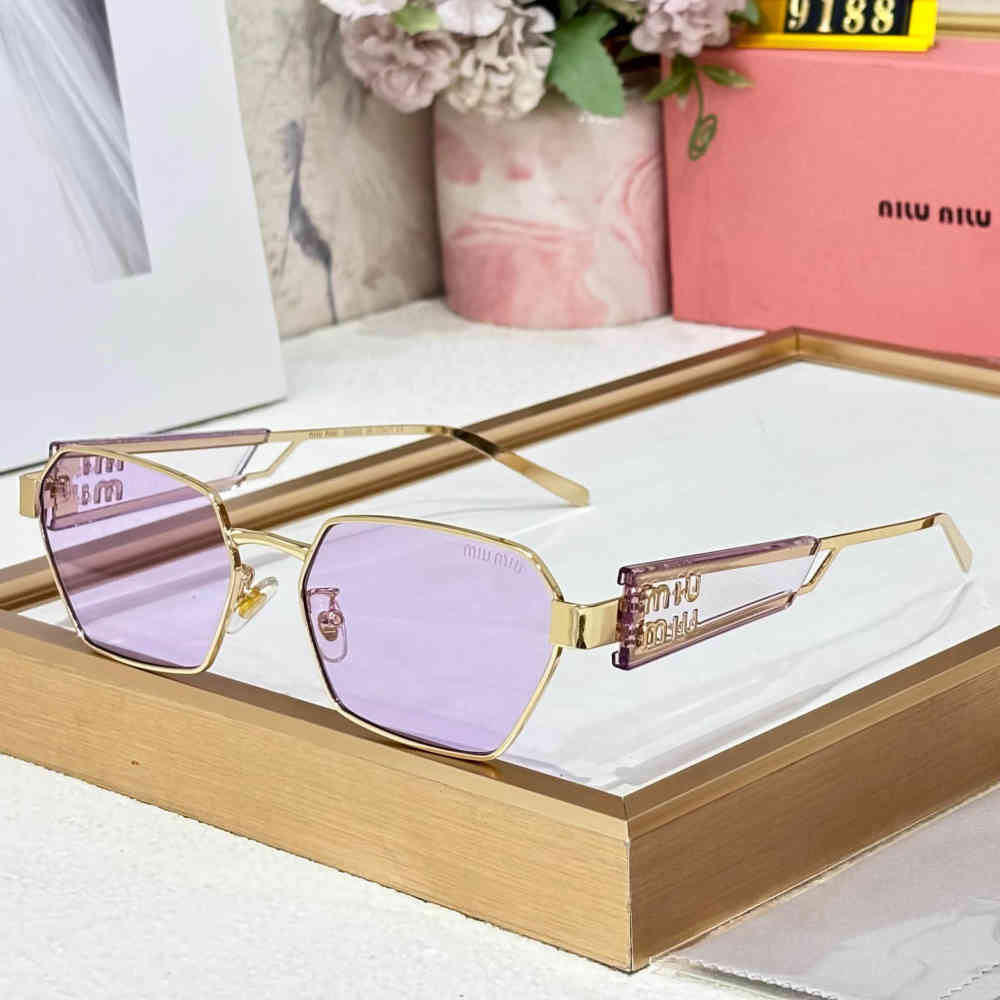 Purple Miu Miu Pink Premium Women's Sunglasses
