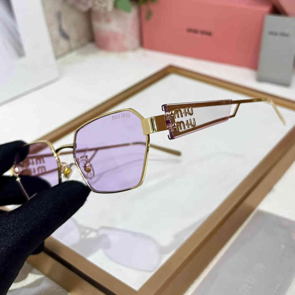 Miu Miu Purple Premium Women's Sunglasses-thumb-1
