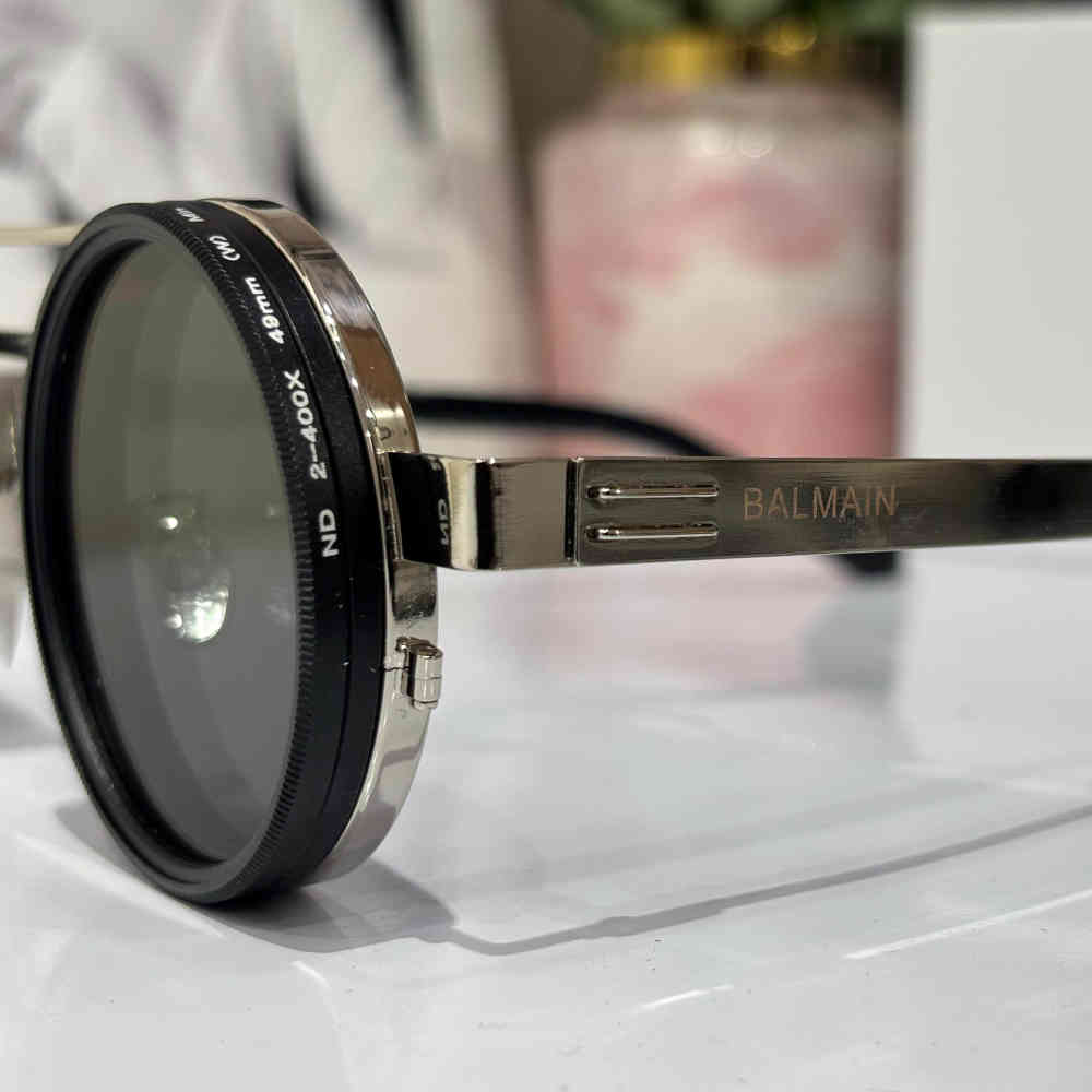 Balmain Lens Changing Silver Luxury Sunglasses-2