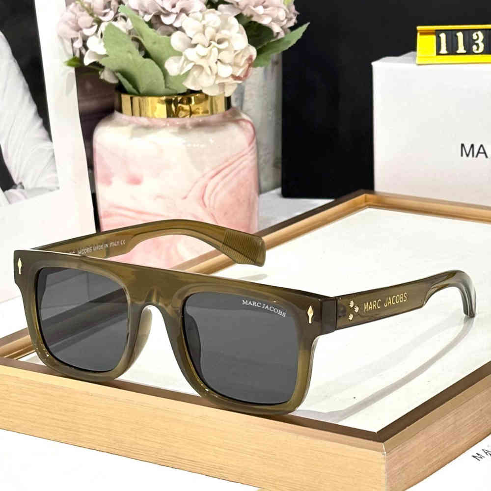Olive Marc Jacobs Black Luxury Sunglasses