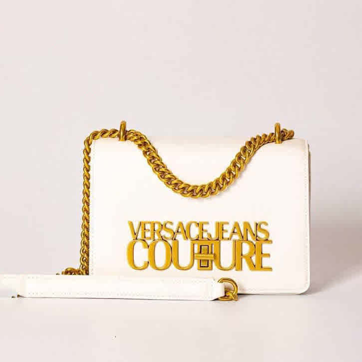 White Versace Jeans Couture Black Shoulder bag