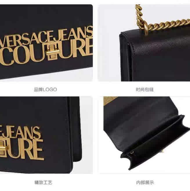 Versace Jeans Couture Black Shoulder bag-1