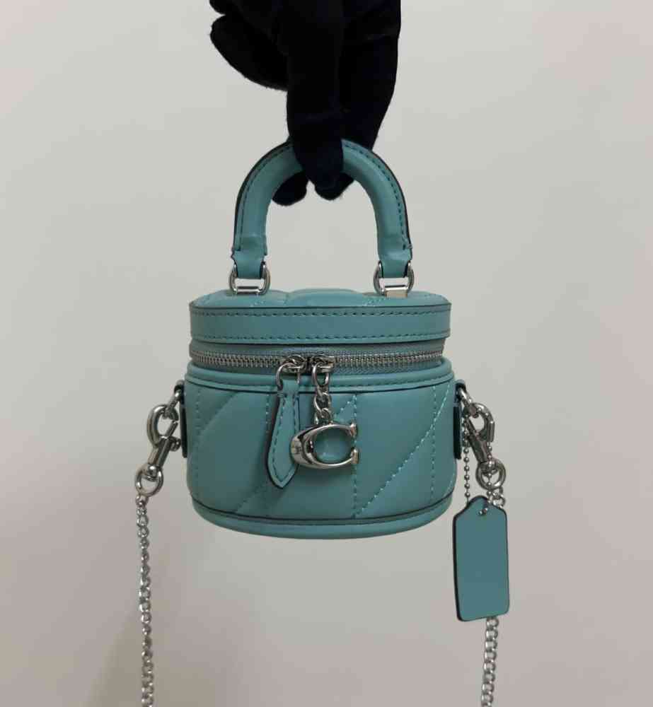 Coach Authentic Leather Handbag-thumb-4