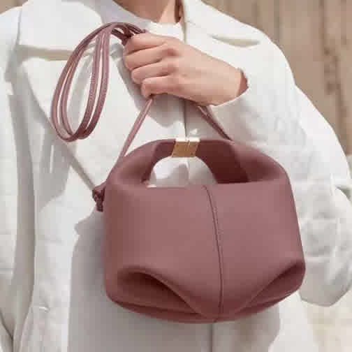 Polene Beri Wine Handbag-1