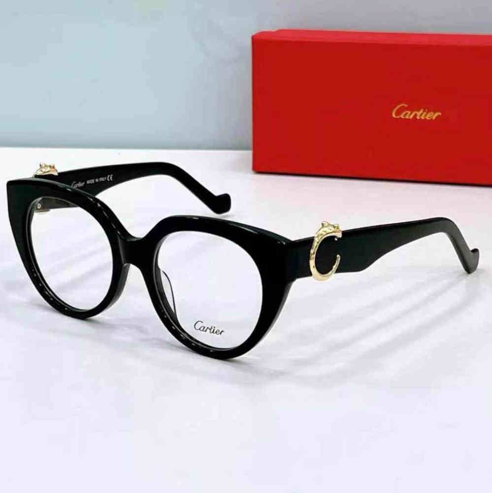 Cartier Black Premium Women's Sunglasses-thumb-0