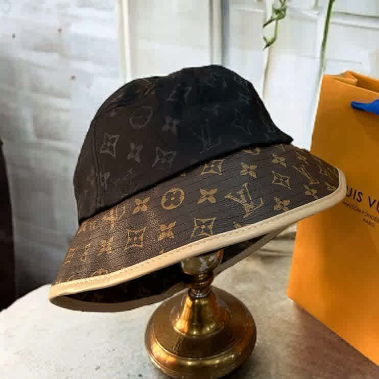Louis Vuitton Black All Season Bucket Hat-1