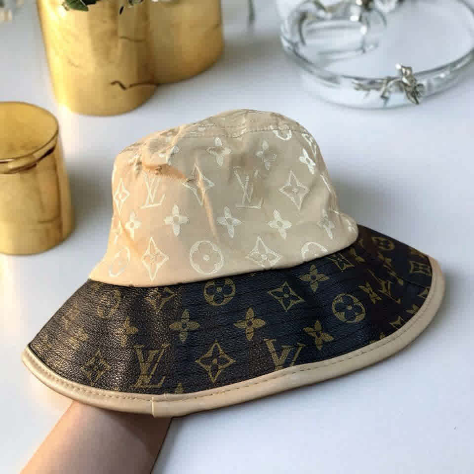 Louis Vuitton Beige All Season Bucket Hat-3