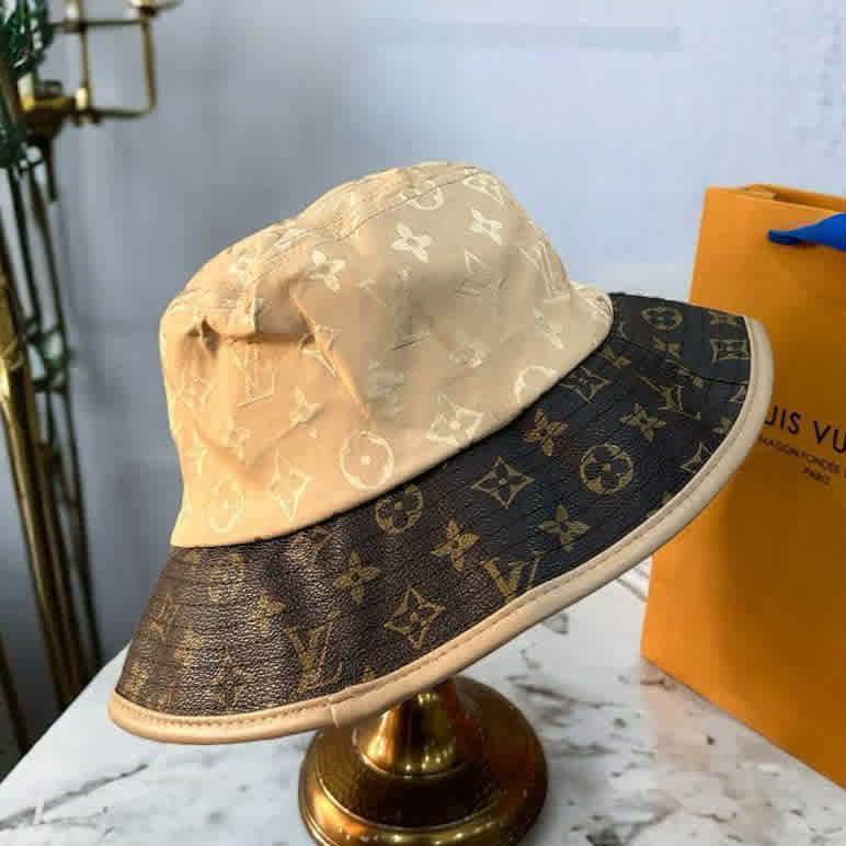 Louis Vuitton Beige All Season Bucket Hat-1