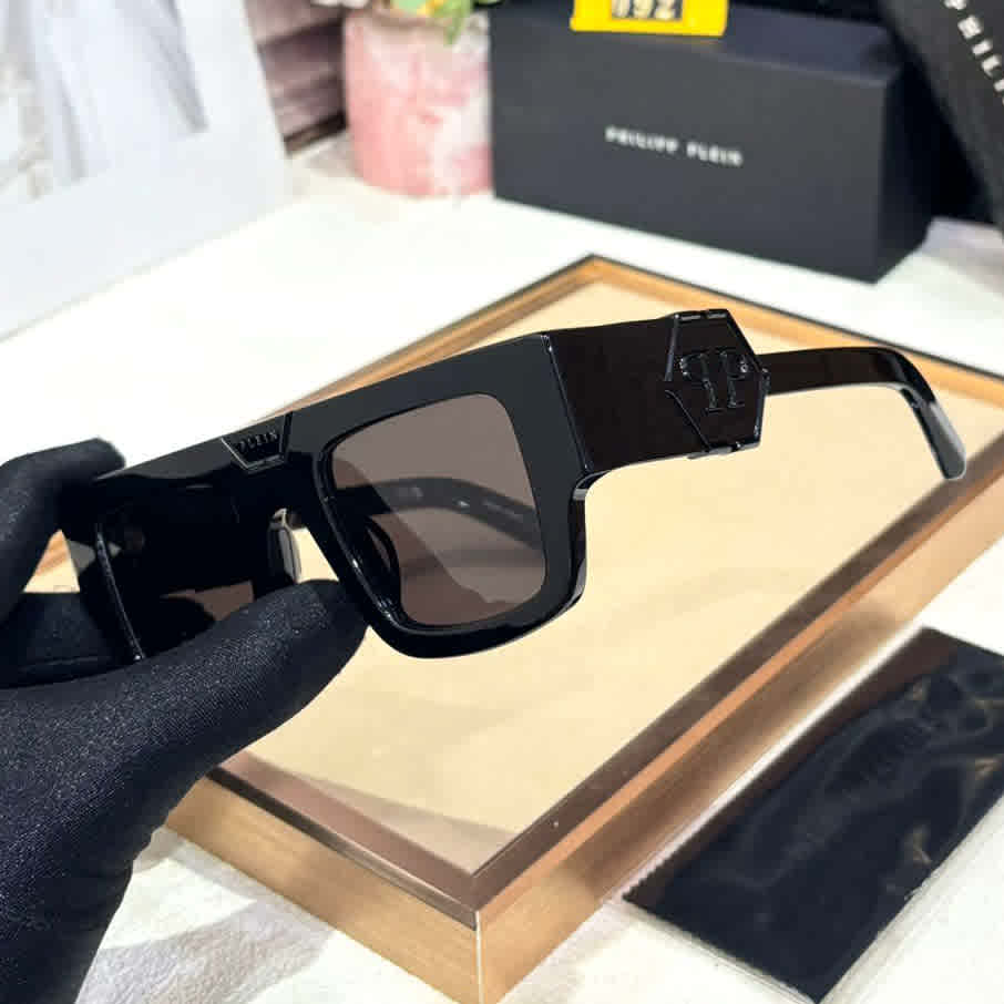 Philipp Plein Black Luxury Sunglasses-1
