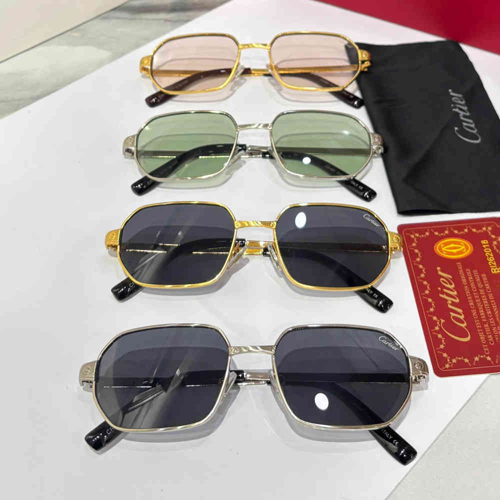 Cartier Green Premium Women's Sunglasses-2