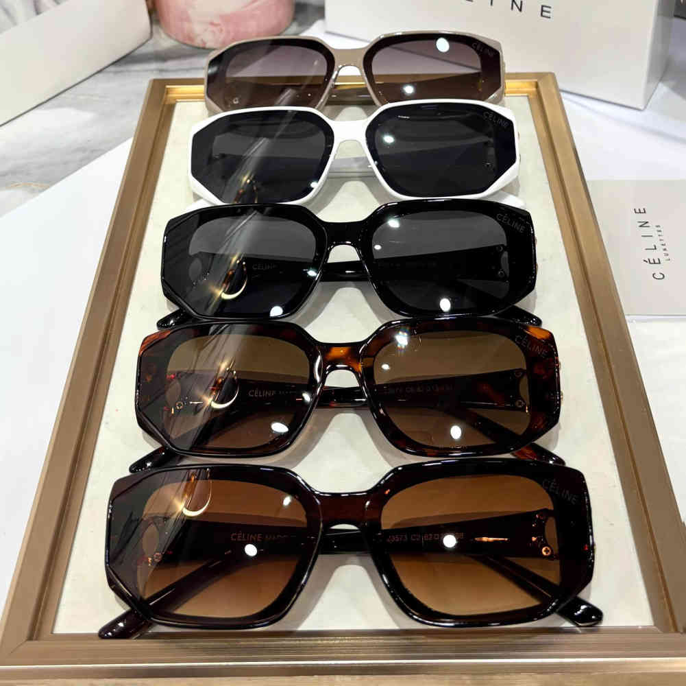 Celine Brown Print Premium Women's Sunglasses-2