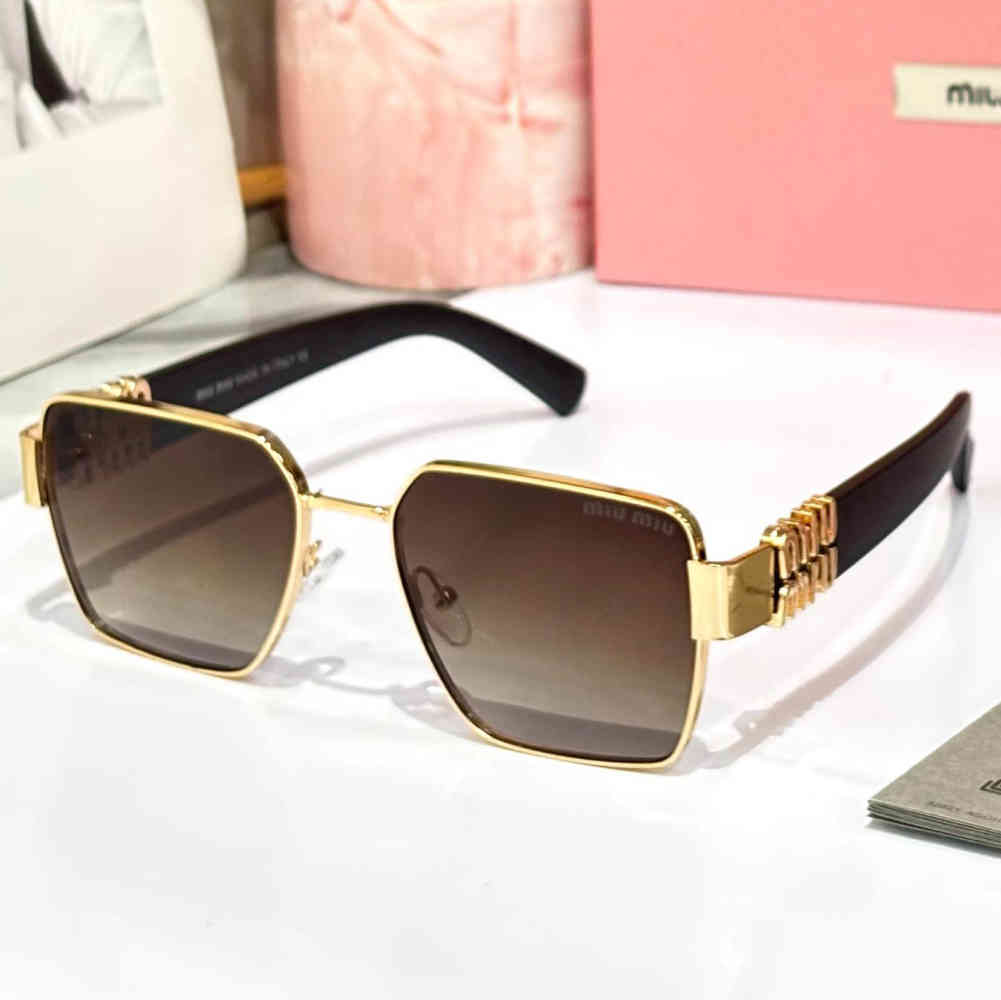 Brown Miu Miu Blue Premium Women's Sunglasses