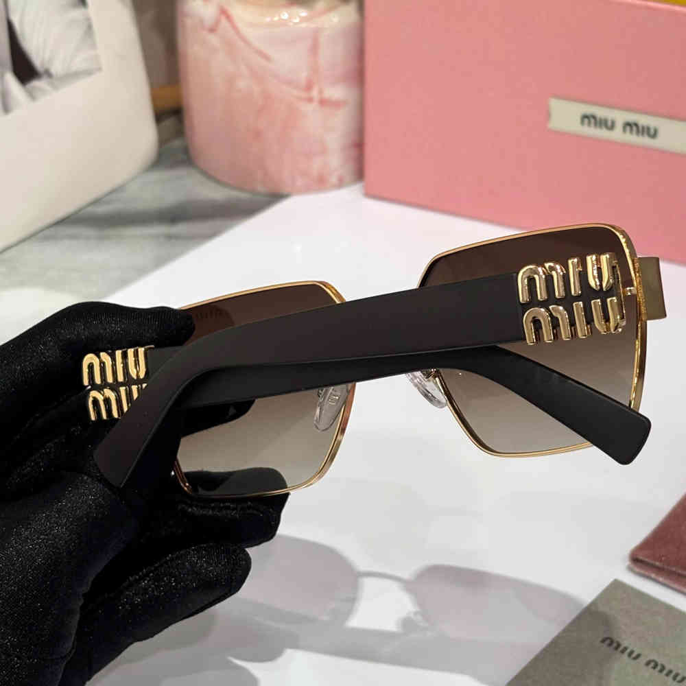 Miu Miu Brown Premium Women's Sunglasses-thumb-1