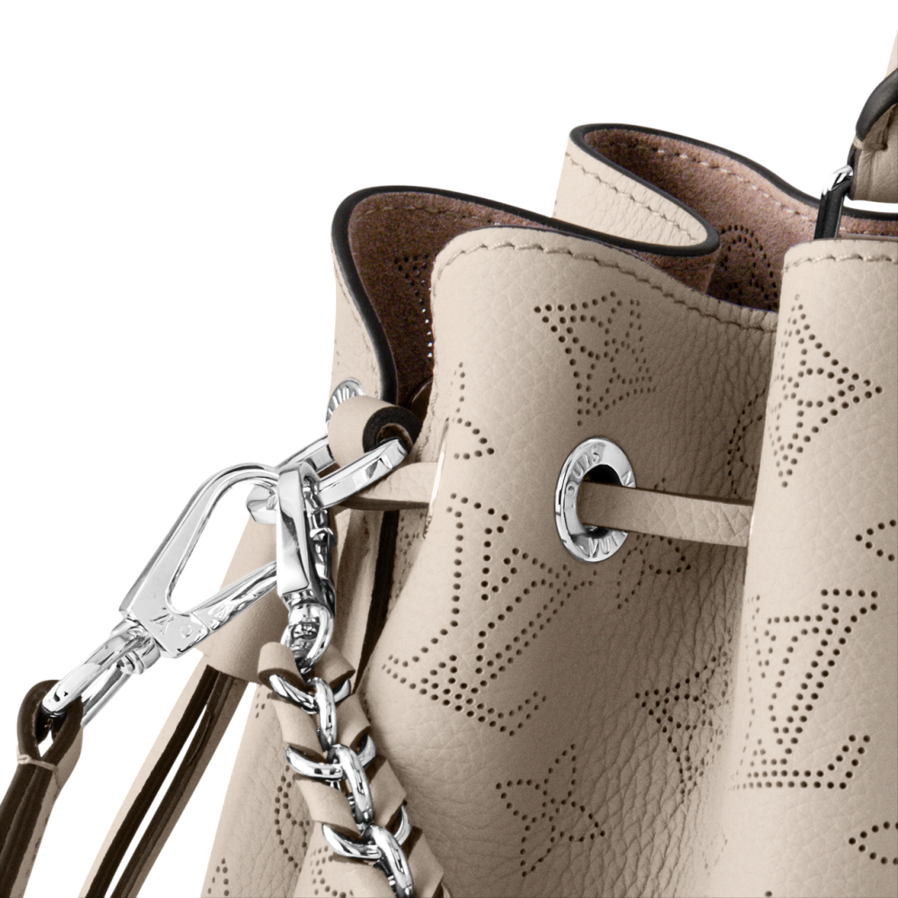 Louis Vuitton Mahina Bella Light Beige Tote Bag-4