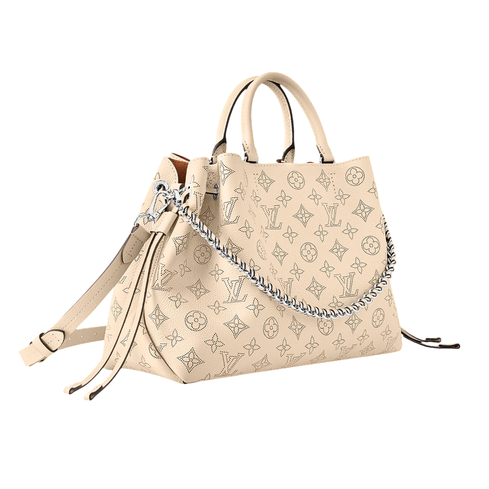 Louis Vuitton Mahina Bella Cream Tote Bag-2