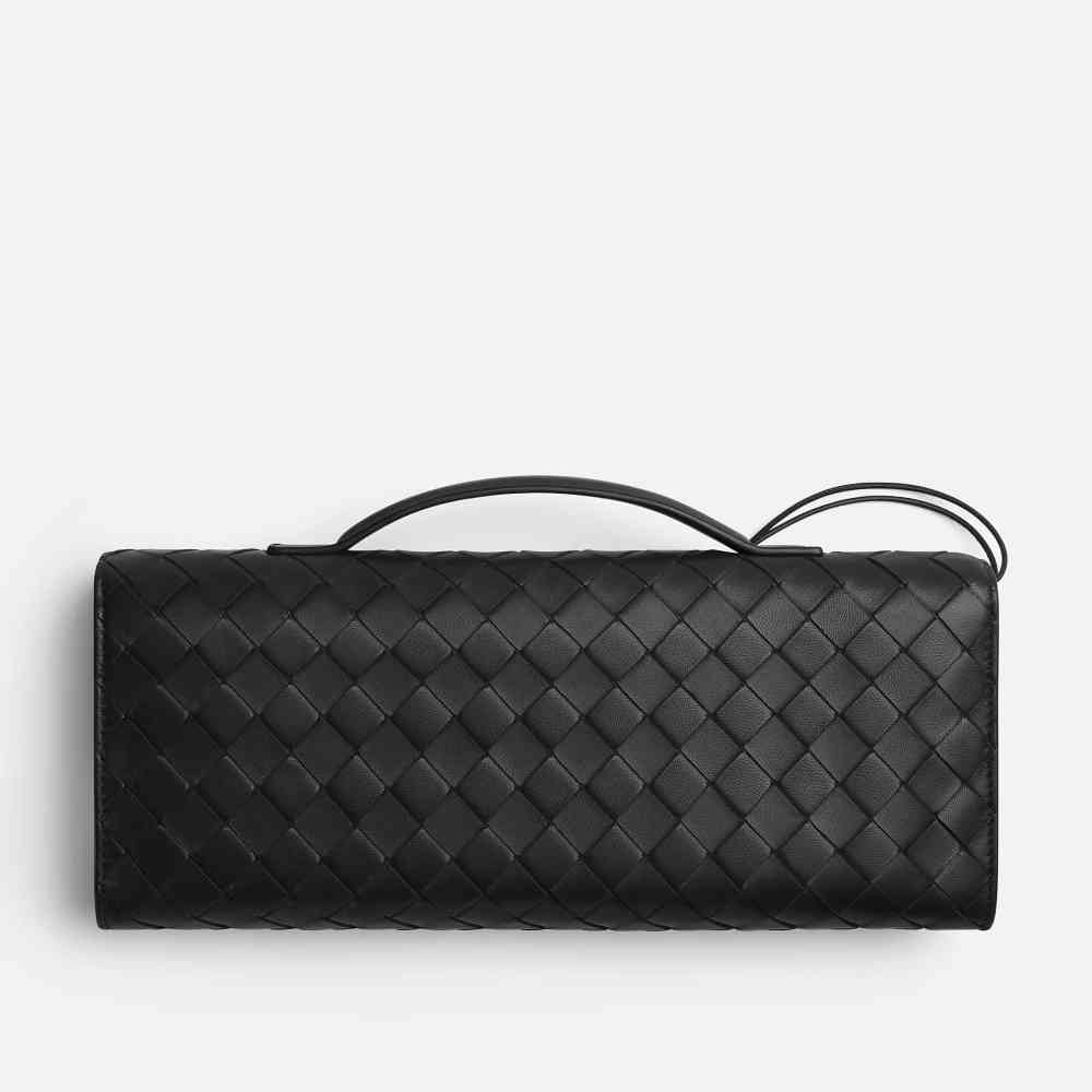 Bottega Veneta Long Andiamo Black Handbag-1