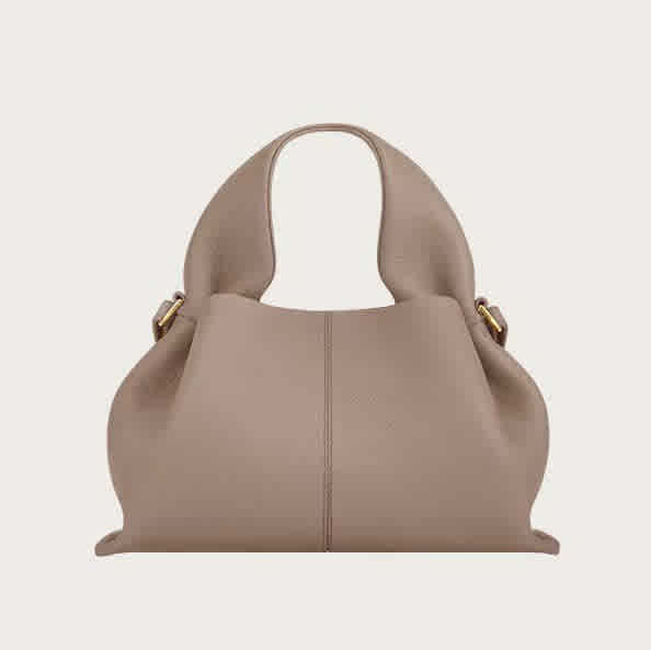 Polene Numero Neuf Beige Handbag-thumb-0