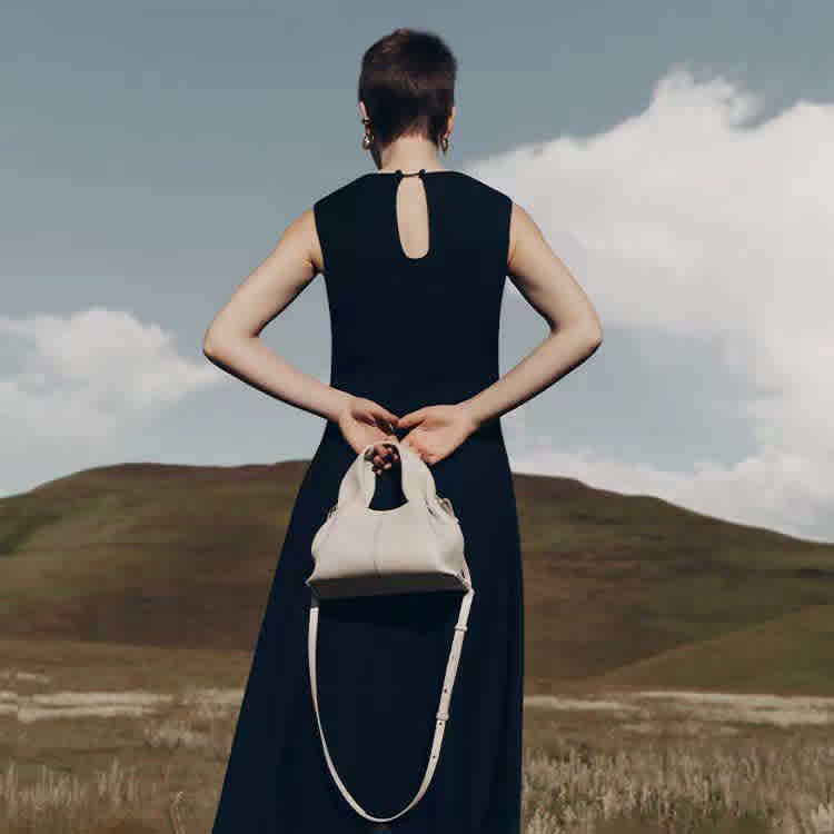 Polene Numero Neuf White Handbag-thumb-1