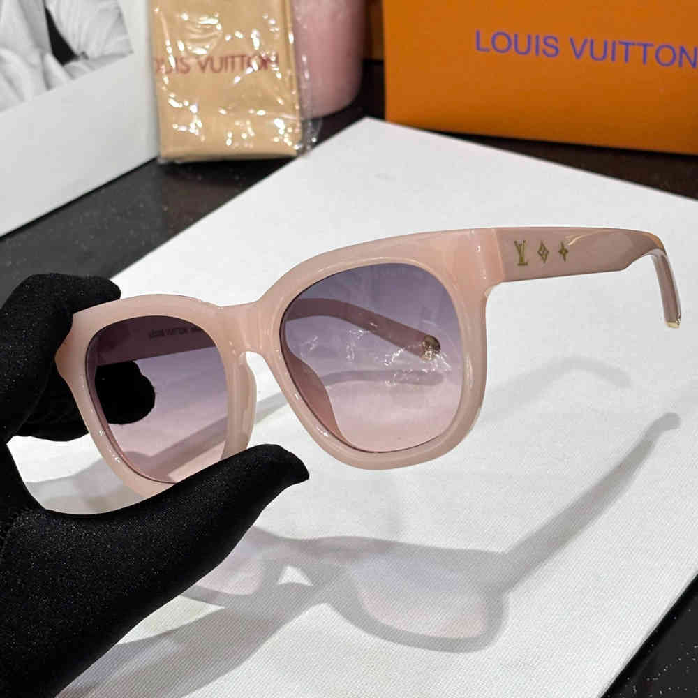 Louis Vuitton Pink Premium Women's Sunglasses-thumb-1