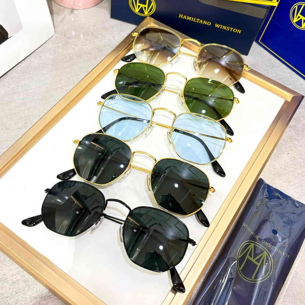 Hamiltano Winston Classic Blue Sunglasses-1