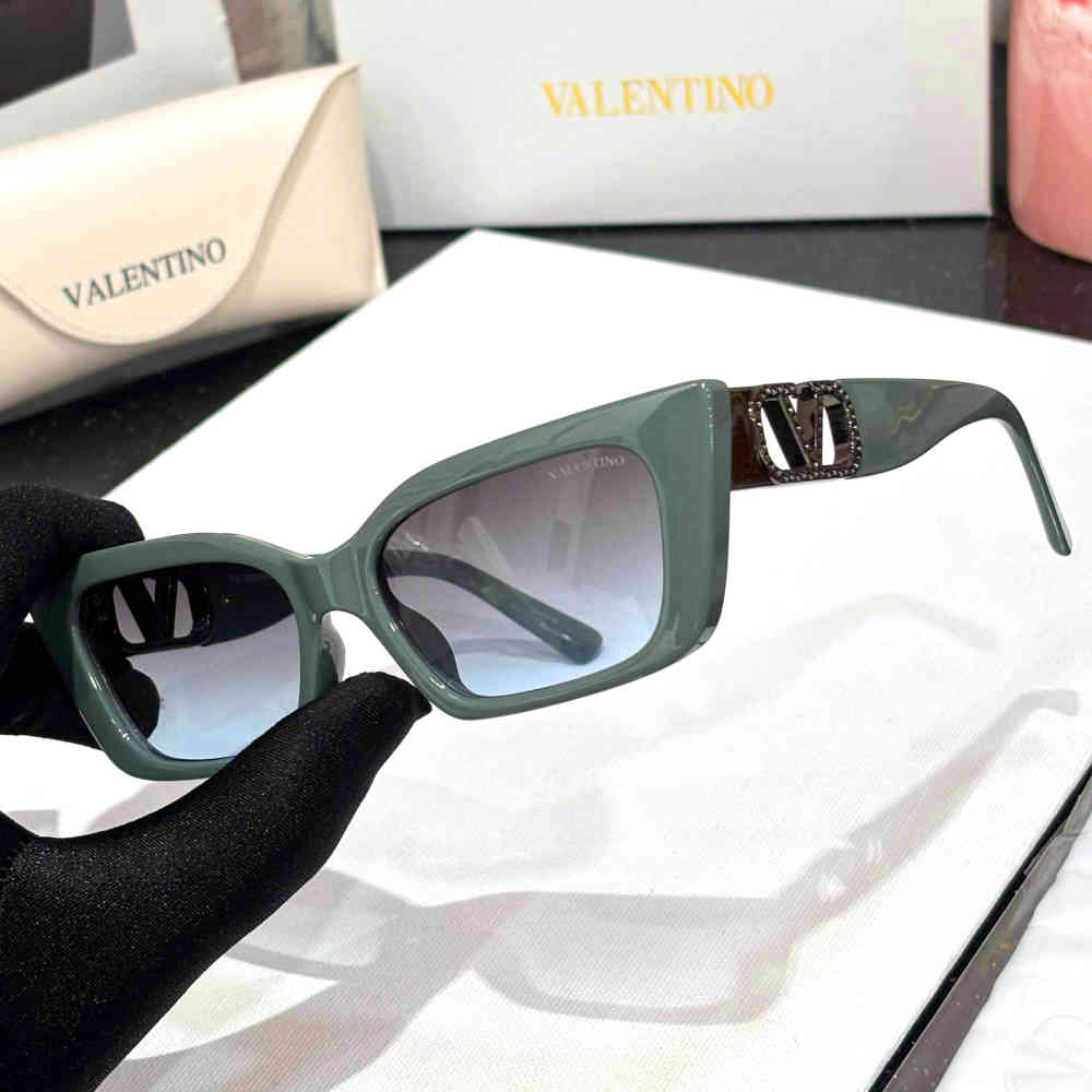 Valentino Green Luxury Sunglasses-1