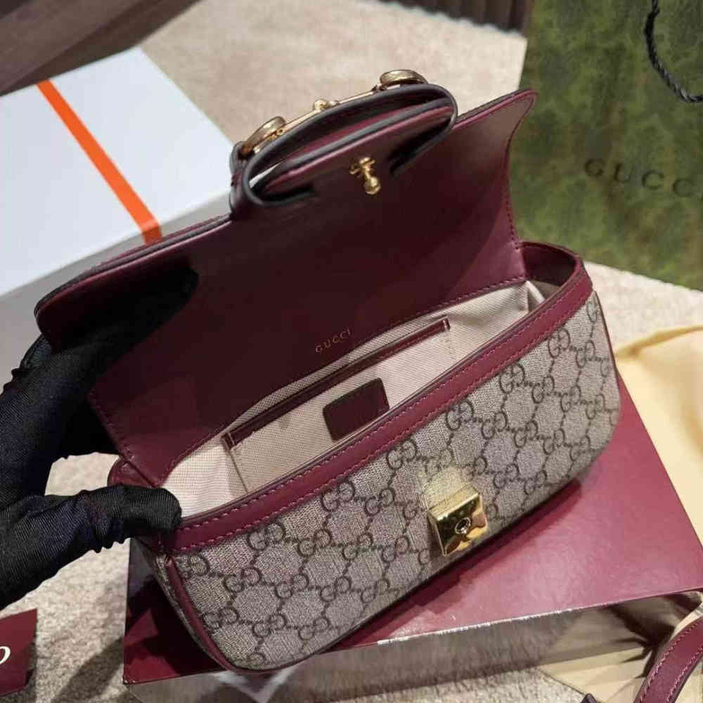 Gucci Horsebit 1955 Small Top Sling Bag-thumb-1