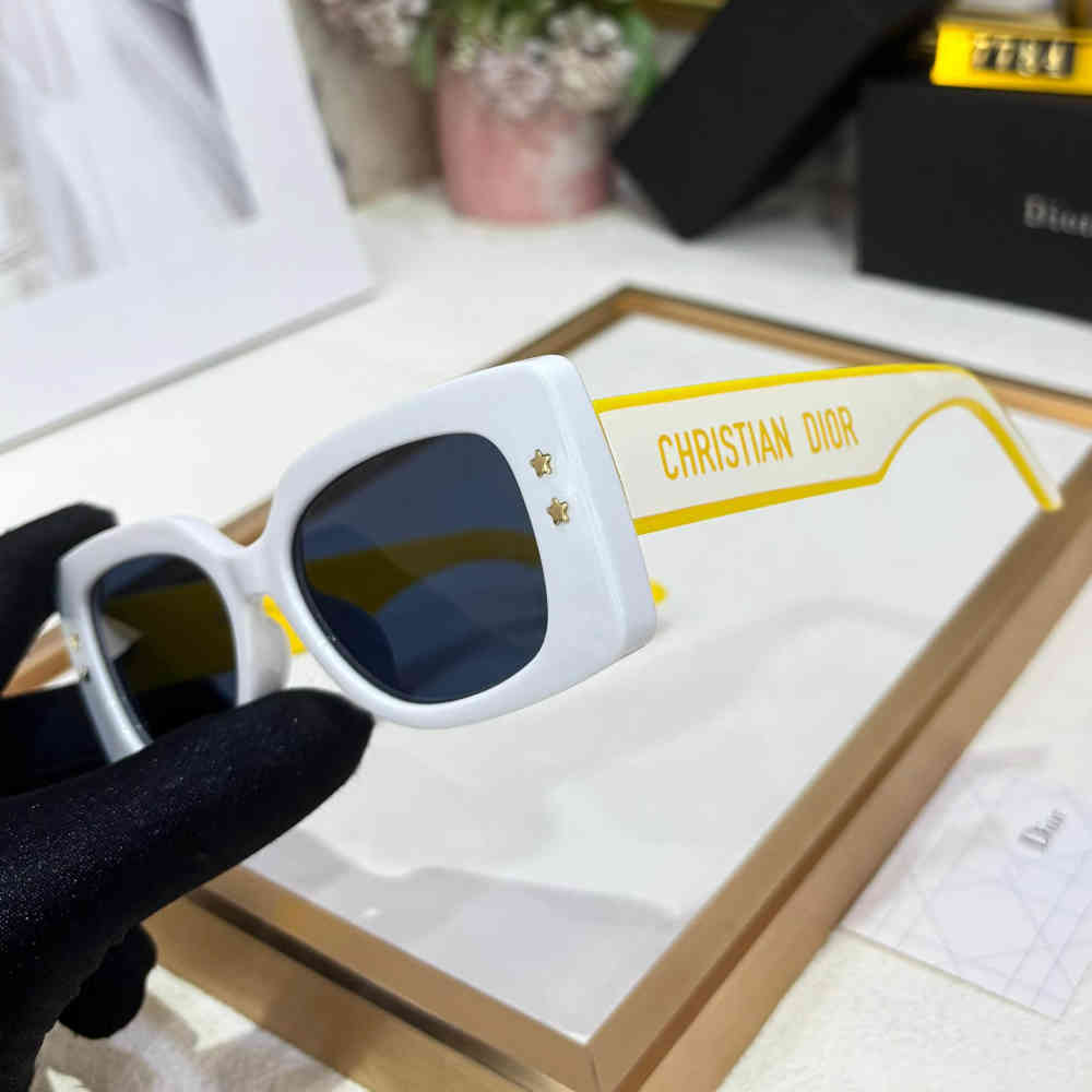 Dior White Premium Women's Sunglasses-1