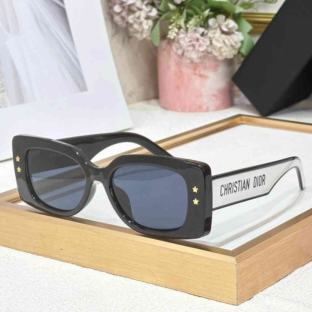 Black Dior Green Premium Women's Sunglasses