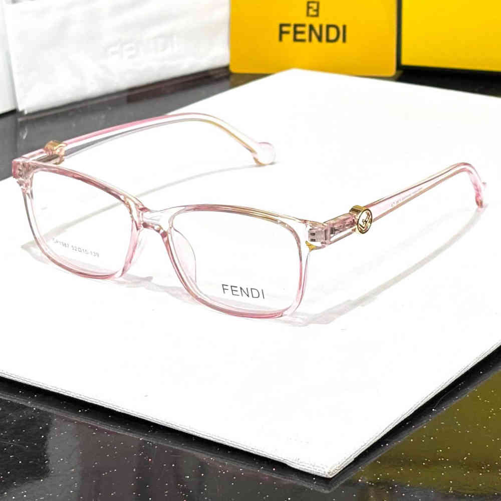 Pink Fendi Black Premium Women's Sunglasses