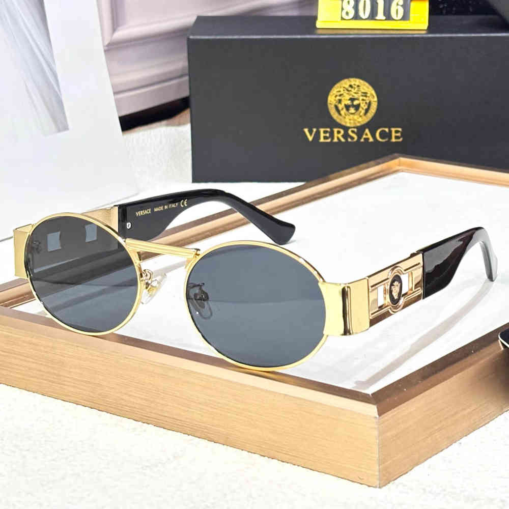 Black Versace Blue Premium Women's Sunglasses
