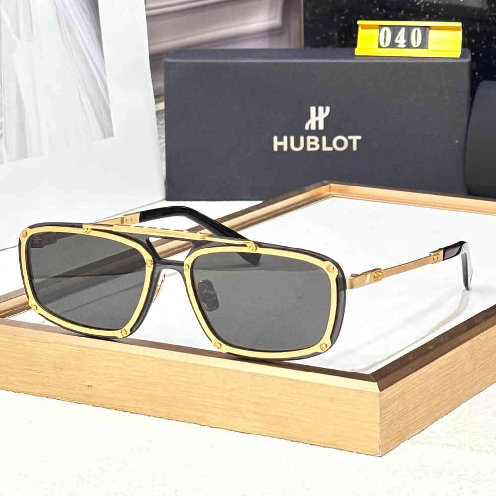 Black Hublot Brown Luxury Sunglasses