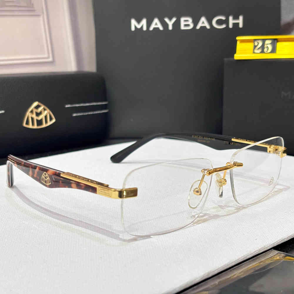 Brown & Black Maybach Black Luxury Sunglasses