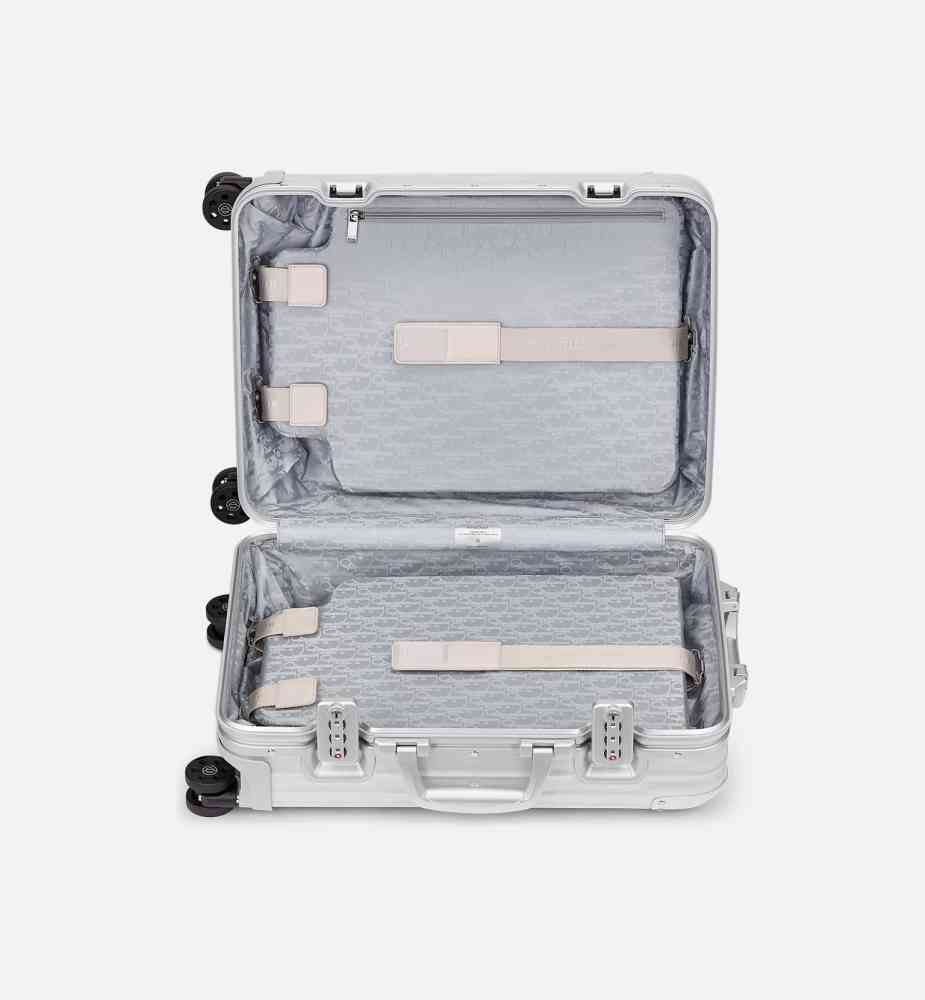 Dior & Rimowa blue Premium Cabin Trolley Bag-thumb-2