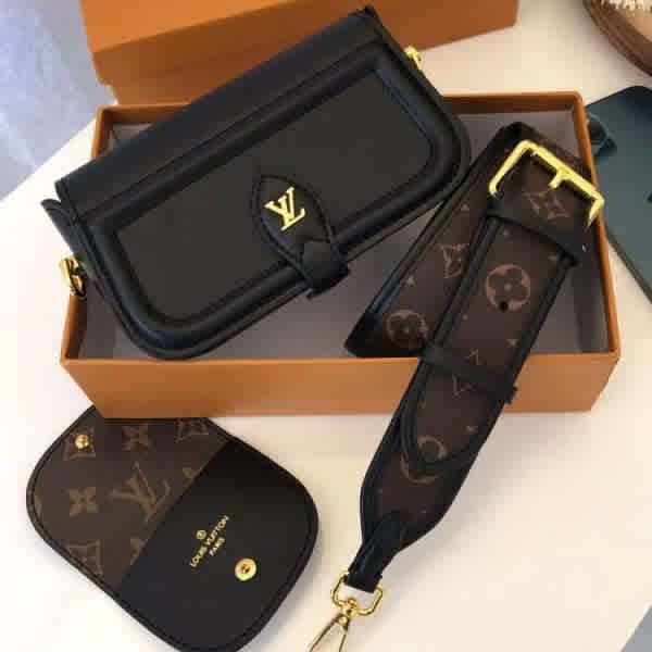 Louis Vuitton LV Canta Officer Black Sling Bag-1