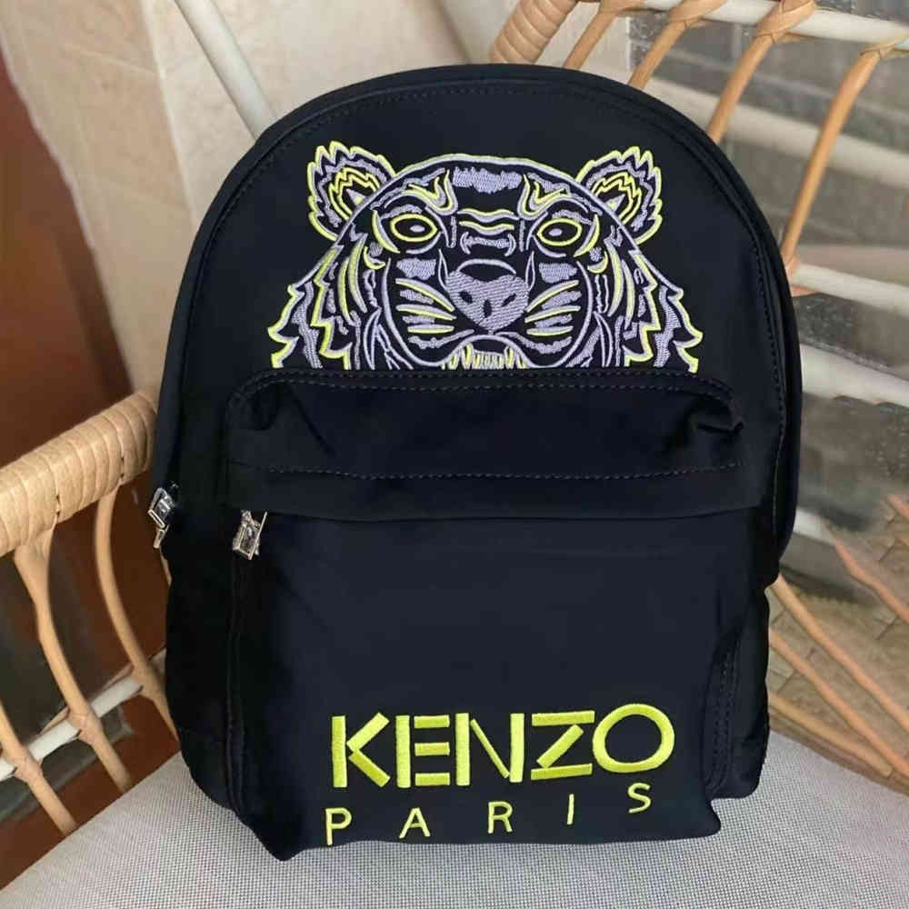 Kenzo Tiger Black & Yellow Premium Backpack-1
