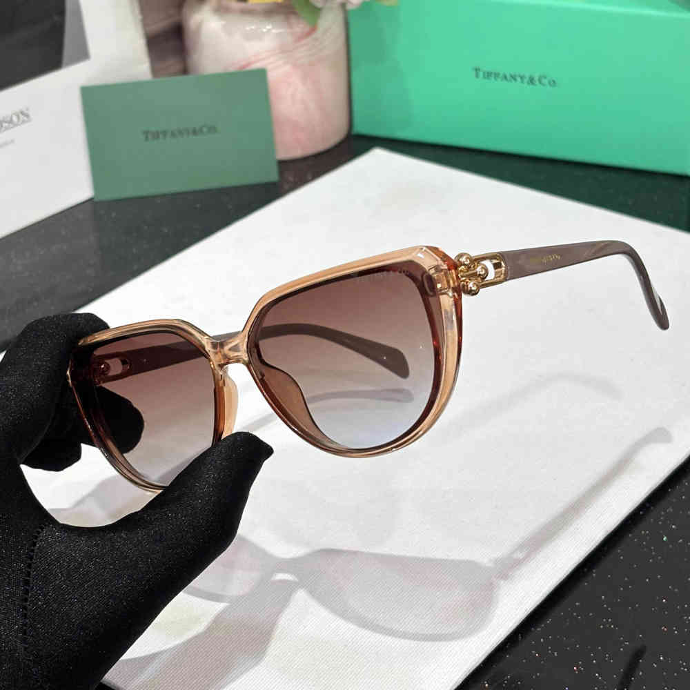 Tiffany Light Brown Premium Women's Sunglasses-1