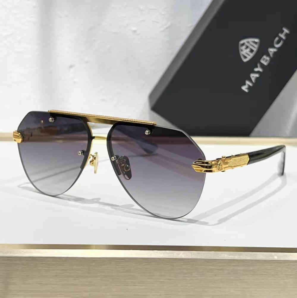 purple Maybach Brown Luxury Sunglasses