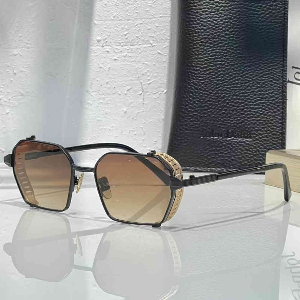 Brown John Dalia Purple Luxury Sunglasses